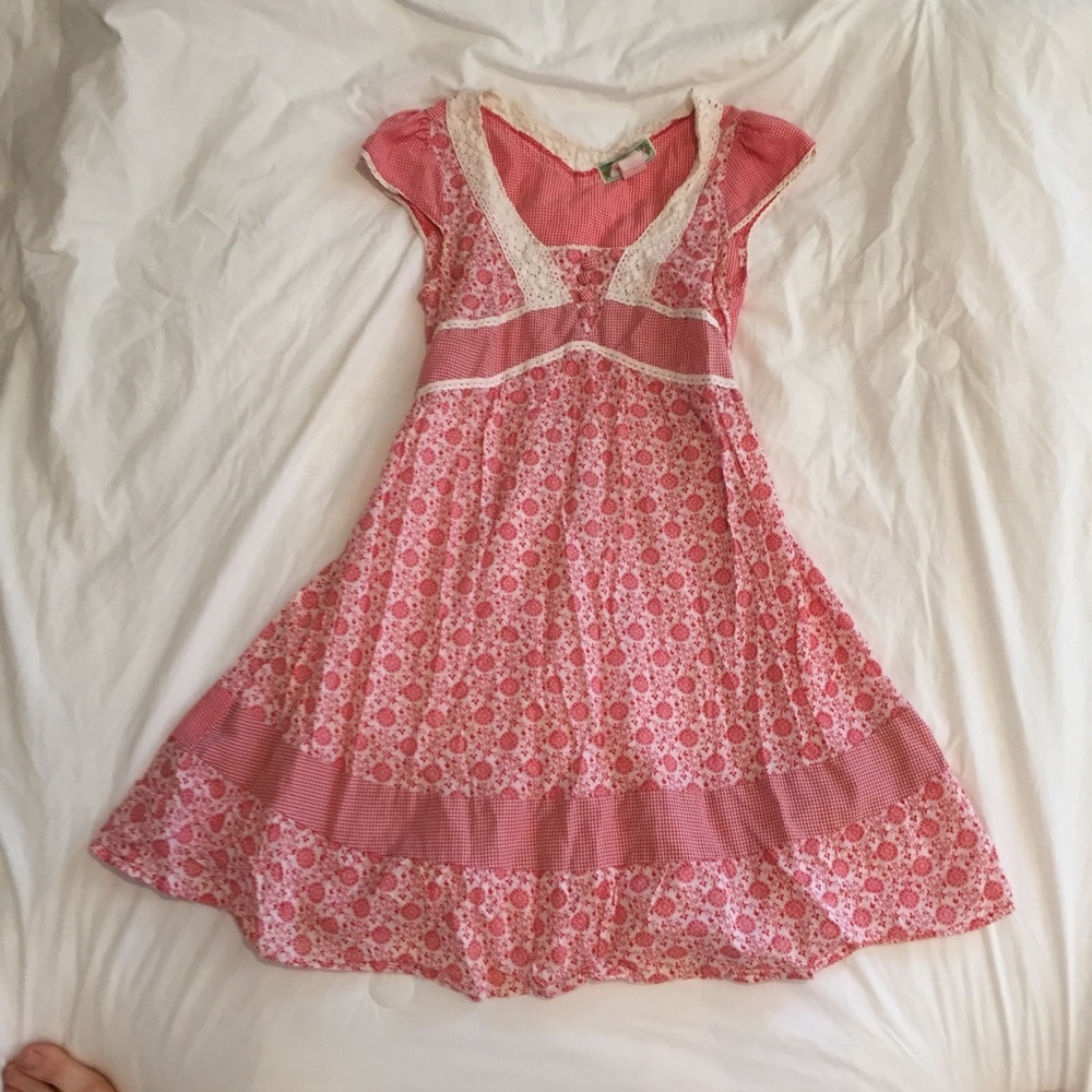 Red dress